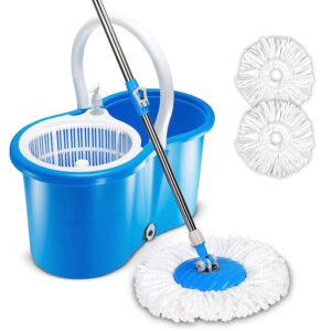 Easy To Clean Floor Magic Bucket 2 Absorbers, Wet and Dry Mop